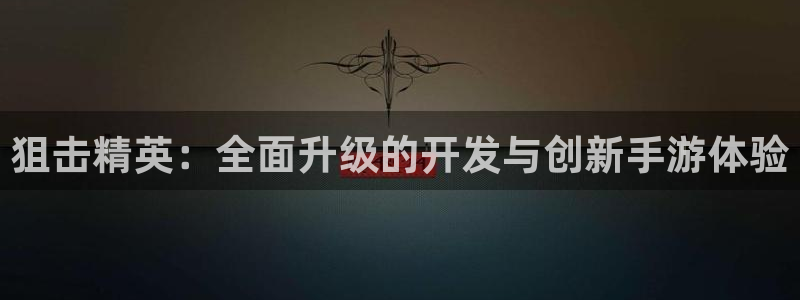 加拿大大神28历史开奖查询：狙击精英：全面升级的开发与创新手