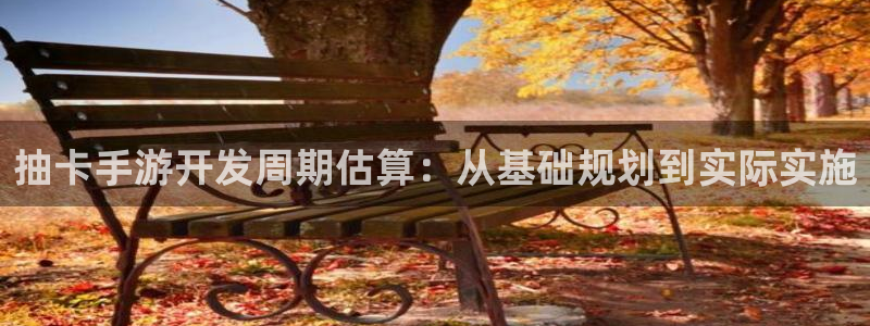 大神28手机版：抽卡手游开发周期估算：从基础规划到实际实施