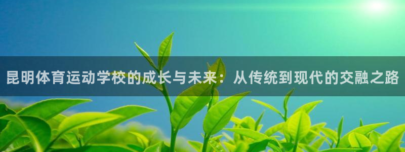 菲律宾ug环球官网：昆明体育运动学校的成长与未来：从传统到现代的交融之路